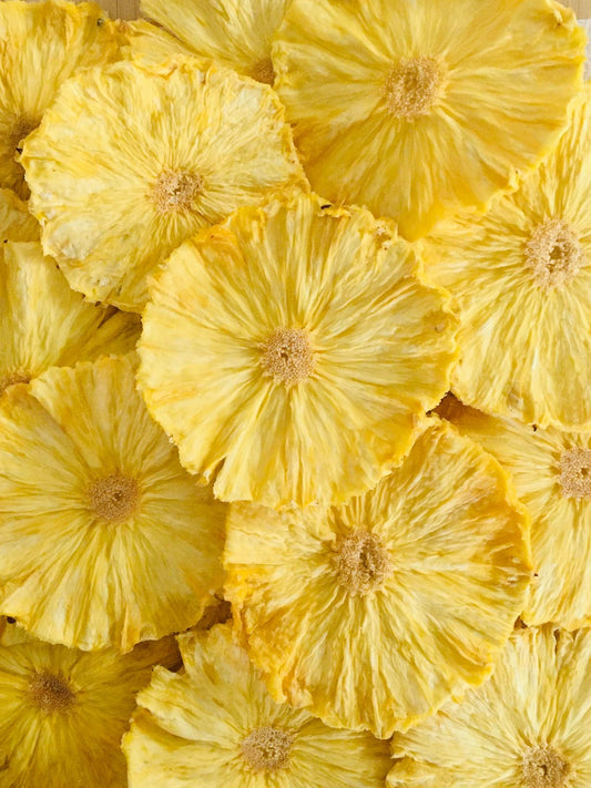 120 Bulk Dehydrated Pineapples Wheels
