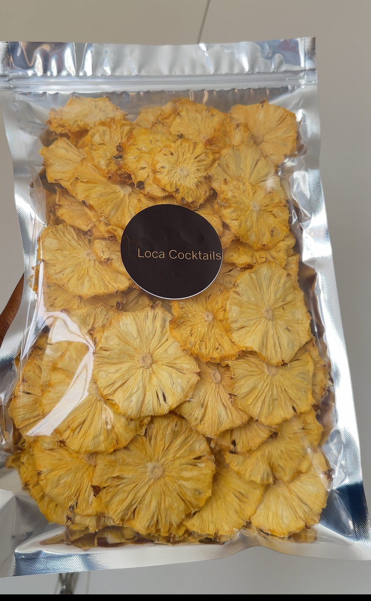 120 Bulk Dehydrated Pineapples Wheels