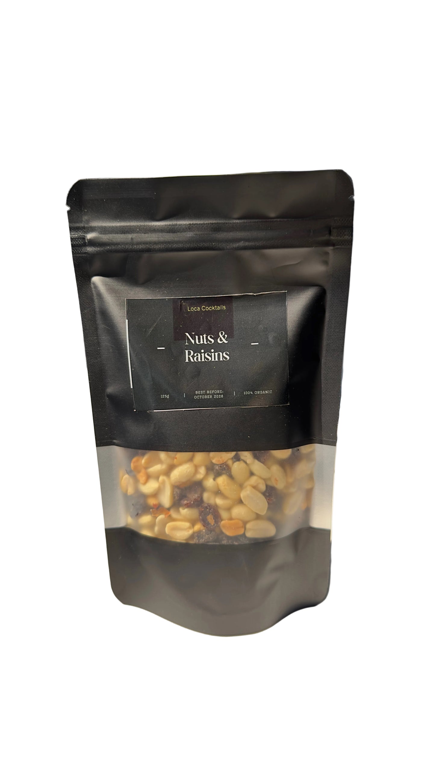 Roasted Peanuts and Raisins