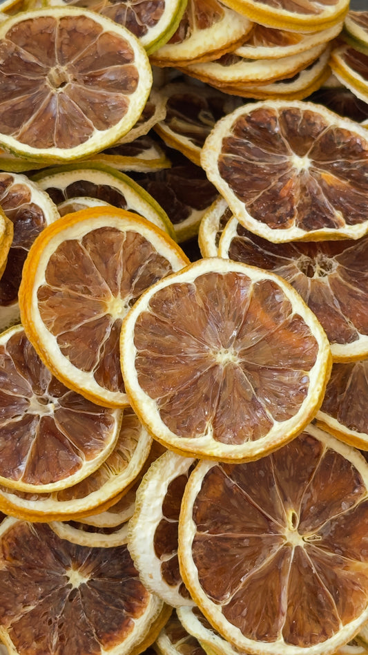 150 Dehydrated Lemons Wheels