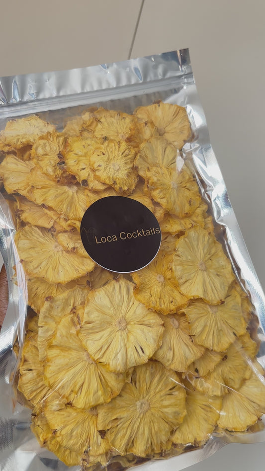 120 Bulk Dehydrated Pineapples Wheels
